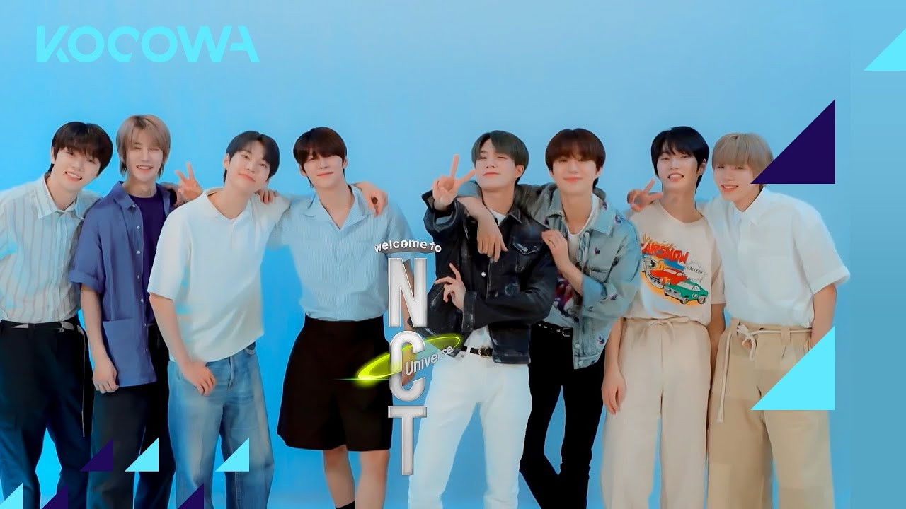 Welcome to NCT Universe backdrop