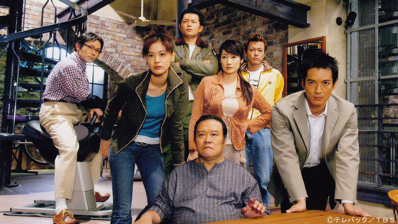 Tokumei! Keiji Dongame backdrop