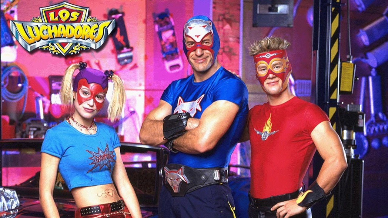Los Luchadores backdrop