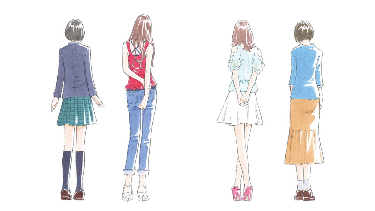 At That Time, She. backdrop