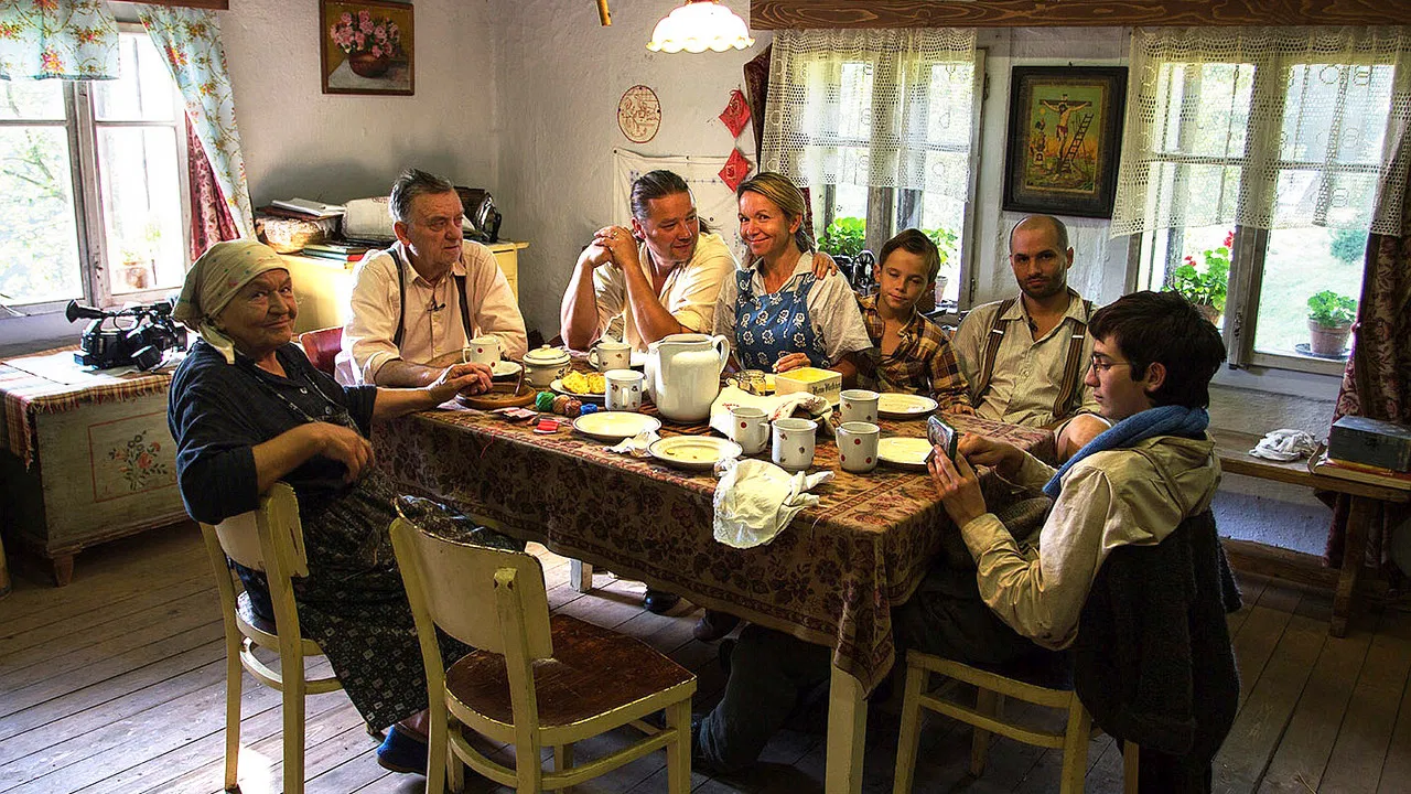 Dovolená ve starých časech backdrop