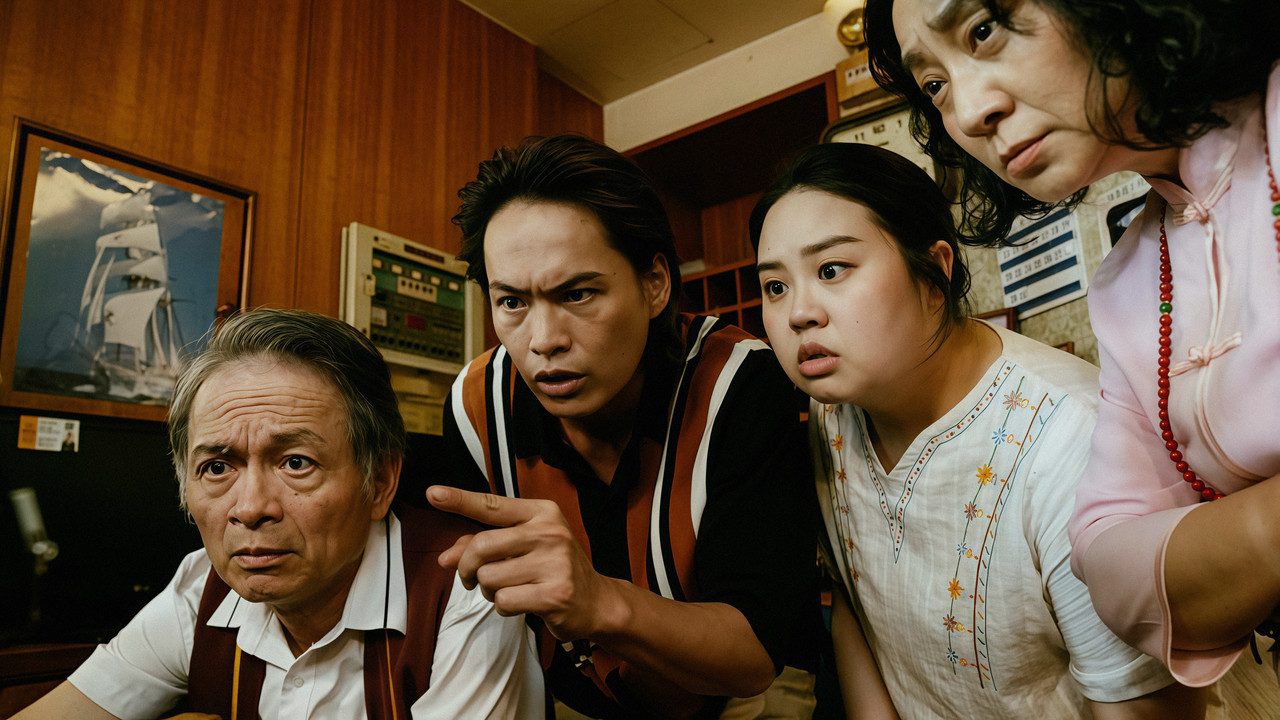 Golden Dream on Green Island backdrop