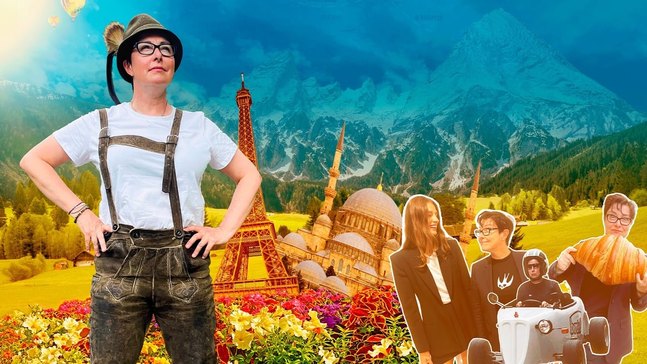 Sue Perkins' Big Adventure: Paris to Istanbul backdrop