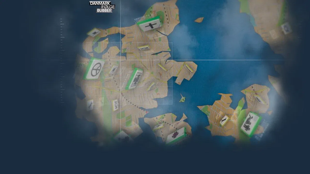 Danmark ifølge Bubber backdrop