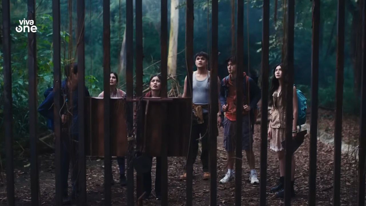 Hell University backdrop