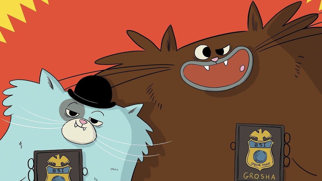 Grosha & Mr. B backdrop