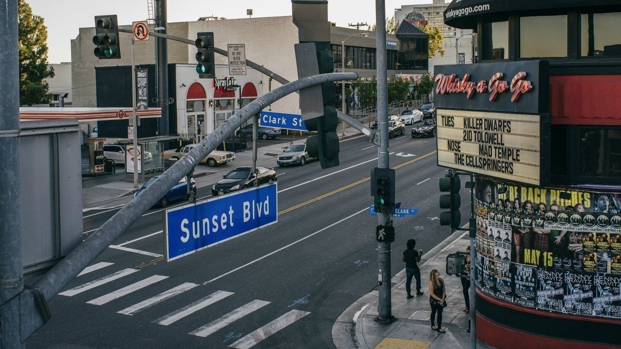 Sunset Strip backdrop