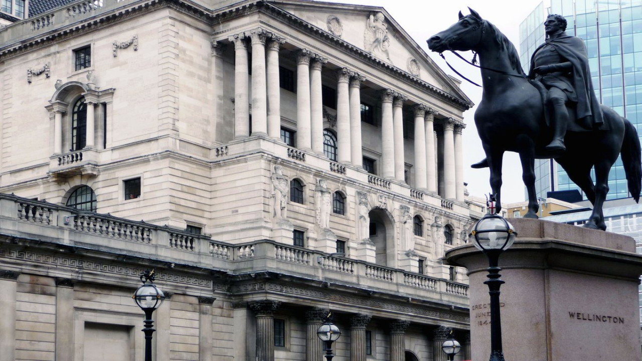 Inside the Bank of England backdrop