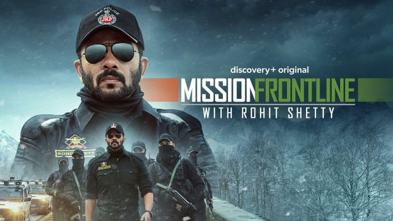 Mission Frontline with Rohit Shetty backdrop