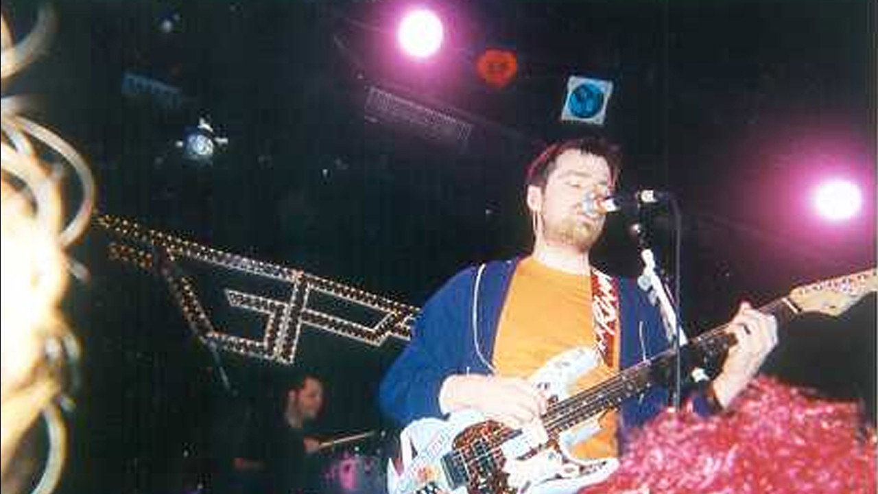 Weezer: Live Knitting Factory backdrop