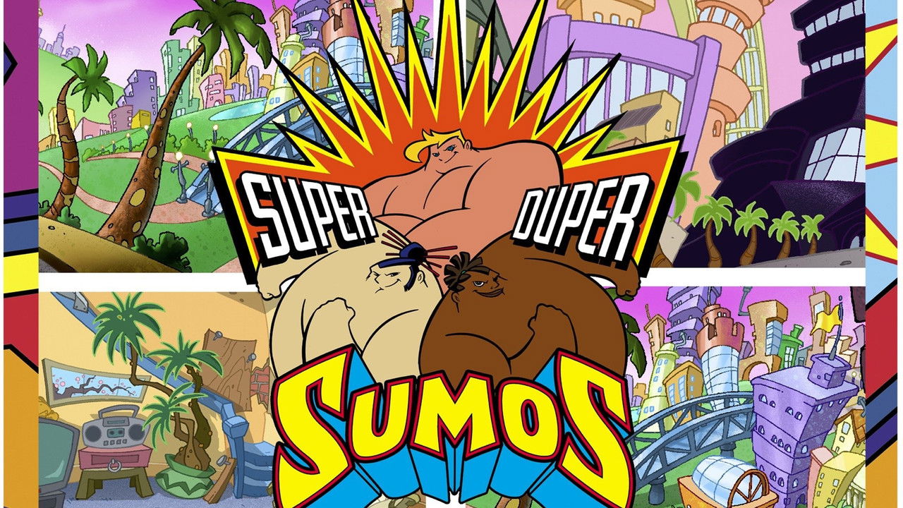 Super Duper Sumos backdrop