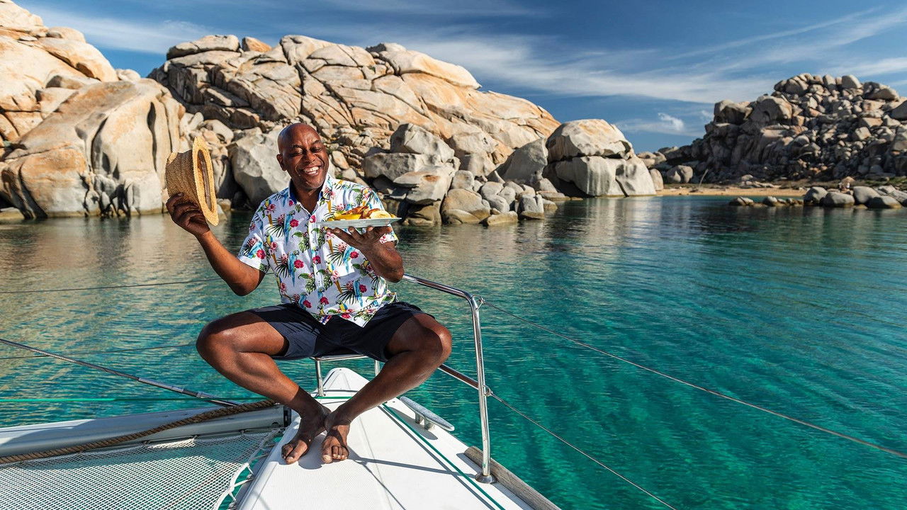 Ainsley's Mediterranean Cookbook backdrop