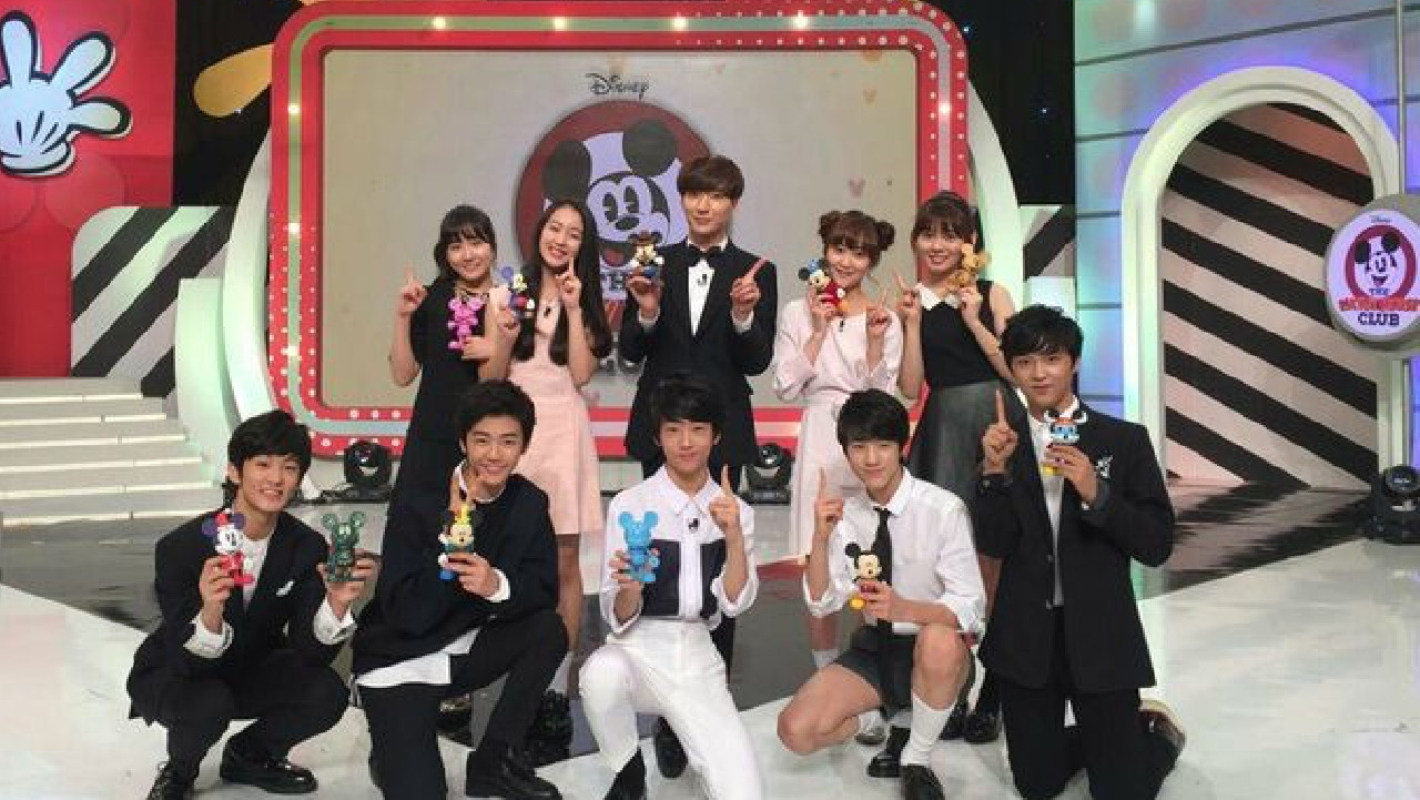 Mickey Mouse Club backdrop