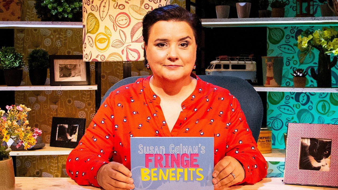 Susan Calman’s Fringe Benefits backdrop