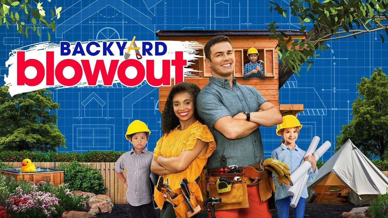 Backyard Blowout backdrop