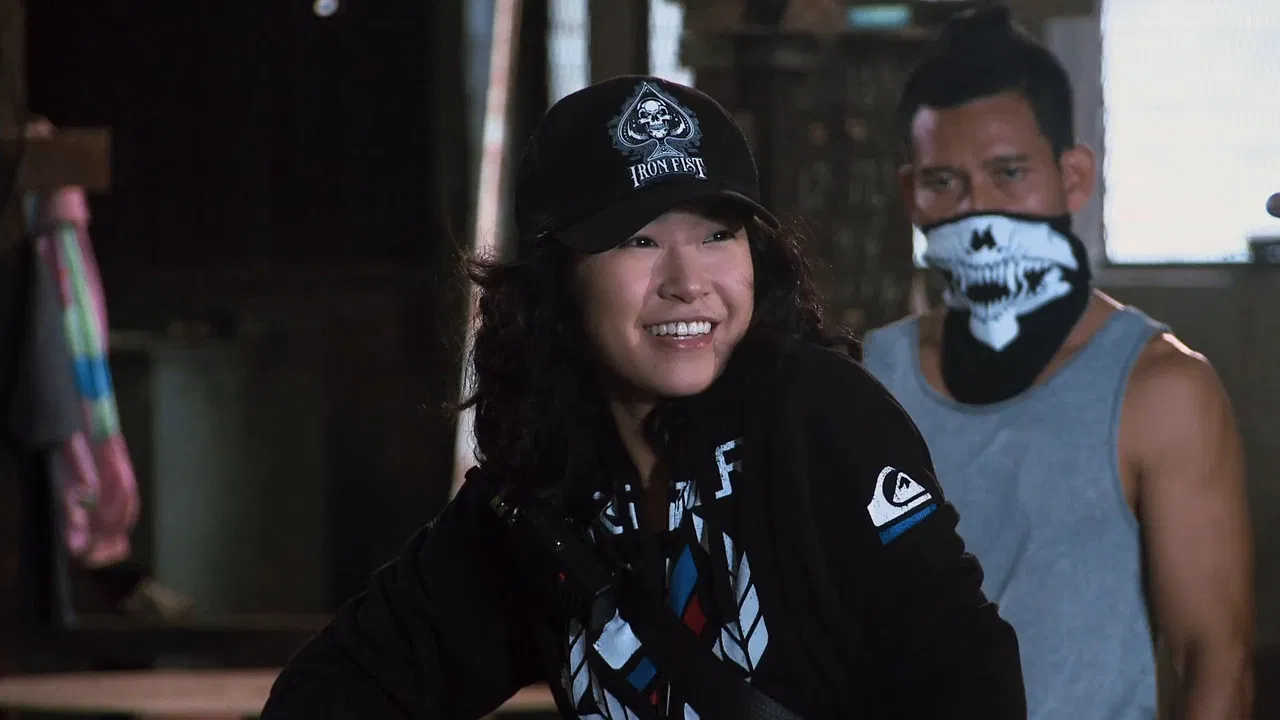 This Girl Is Bad Ass backdrop