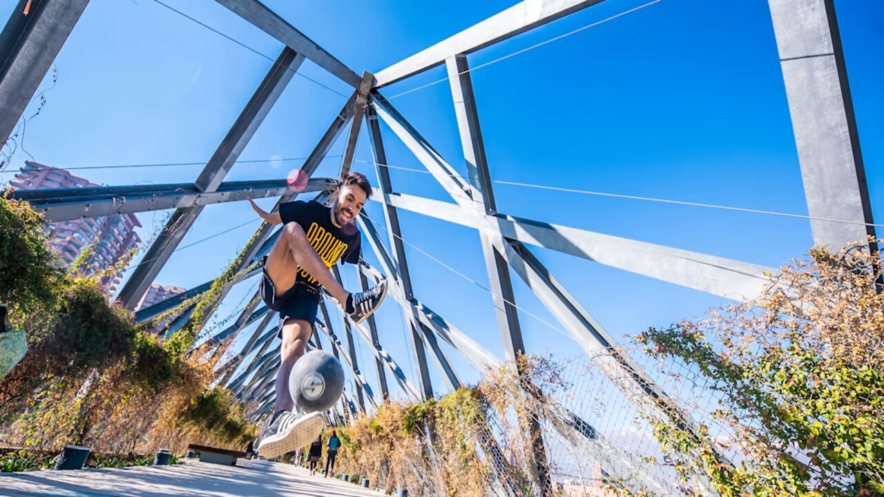 Around the World backdrop