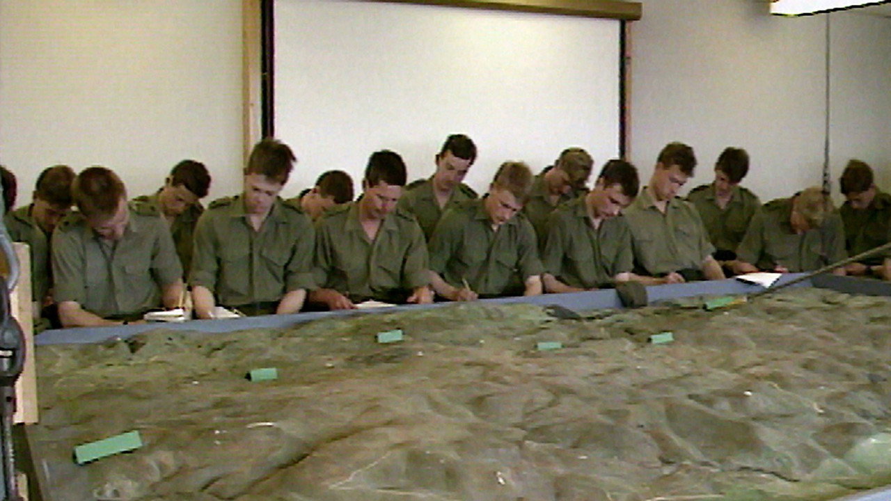 How to Make a Royal Marines Officer backdrop