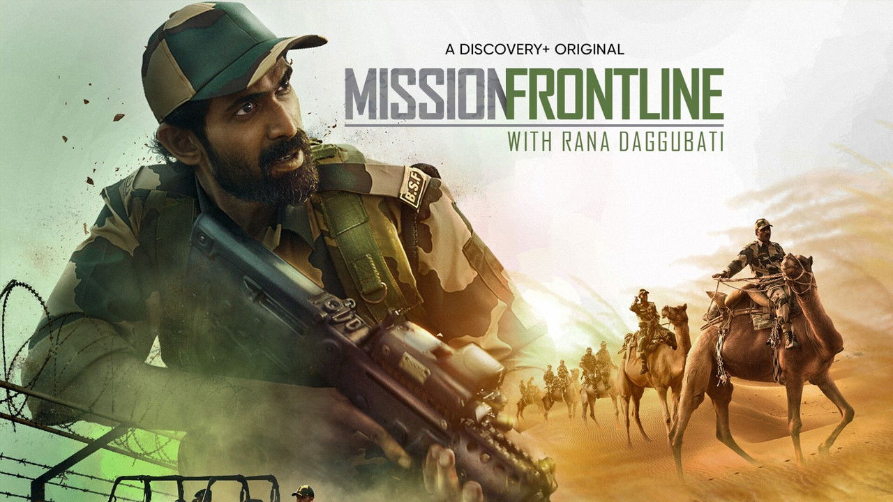 Mission Frontline with Rana Daggubati backdrop