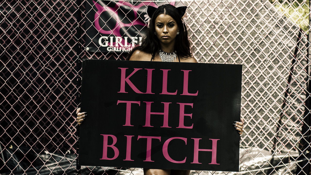 Girl Blood Sport backdrop