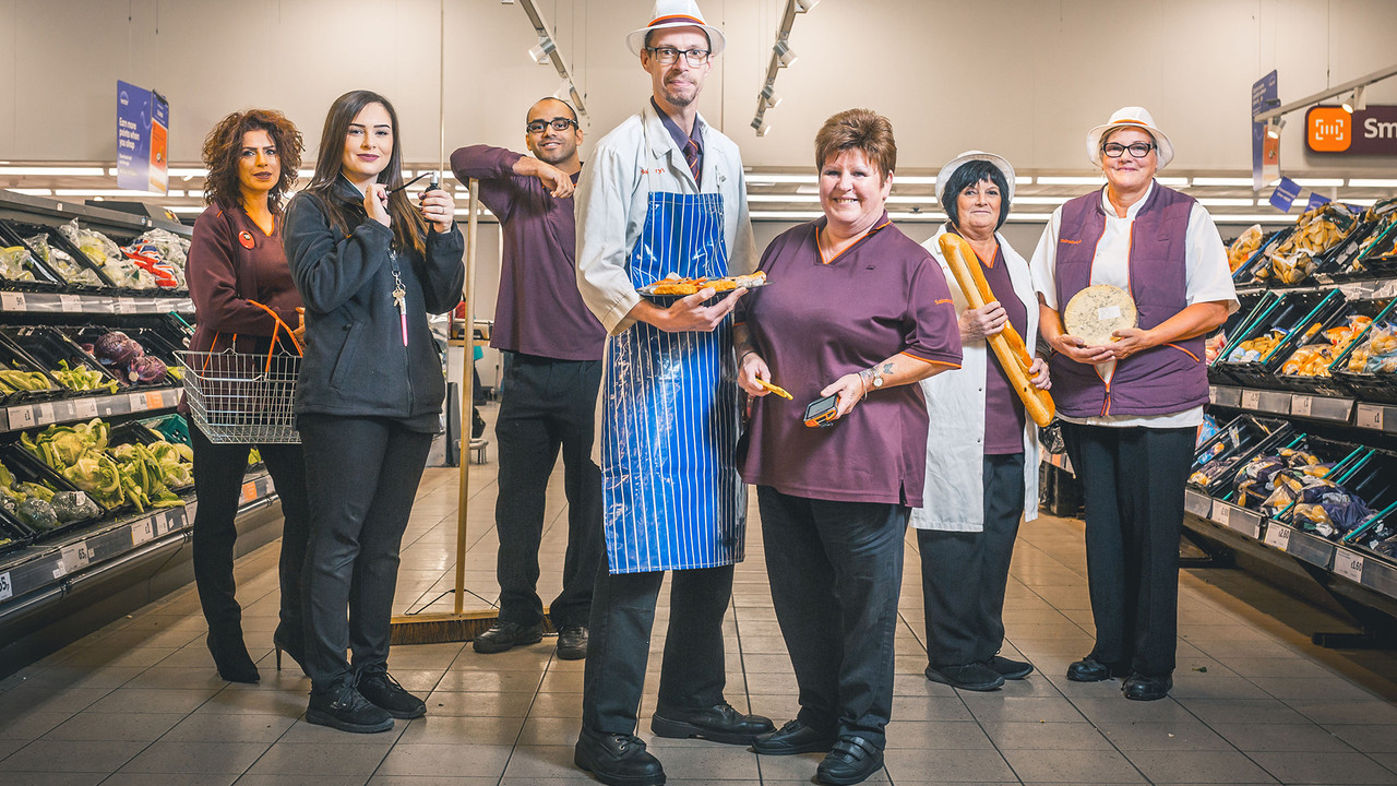 Inside the Supermarket backdrop