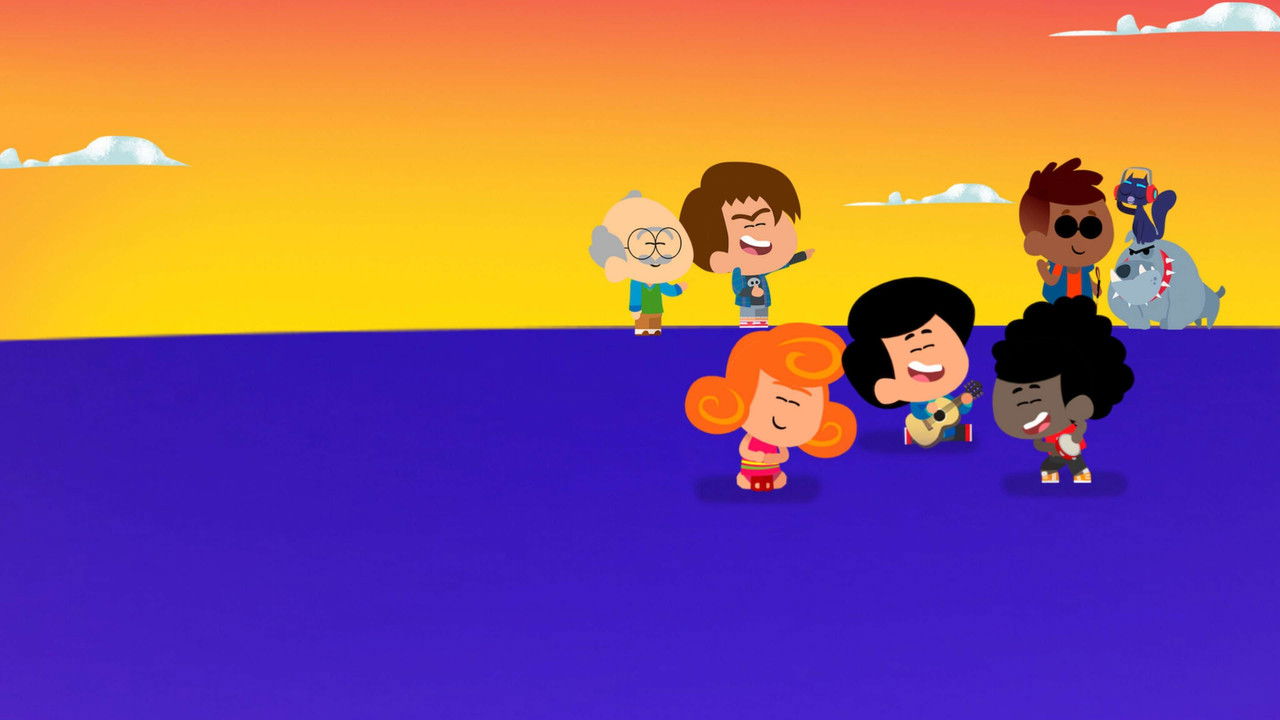 3 Palavrinhas Mini backdrop