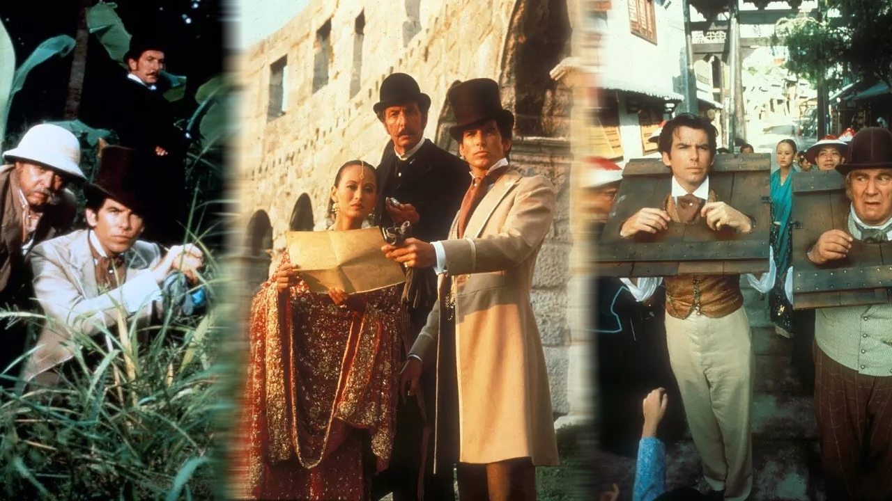 Around the World in 80 Days backdrop