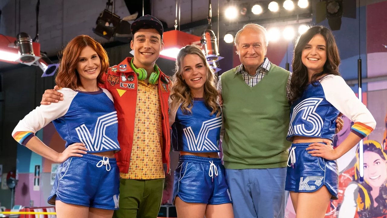 K3 Roller Disco Club backdrop