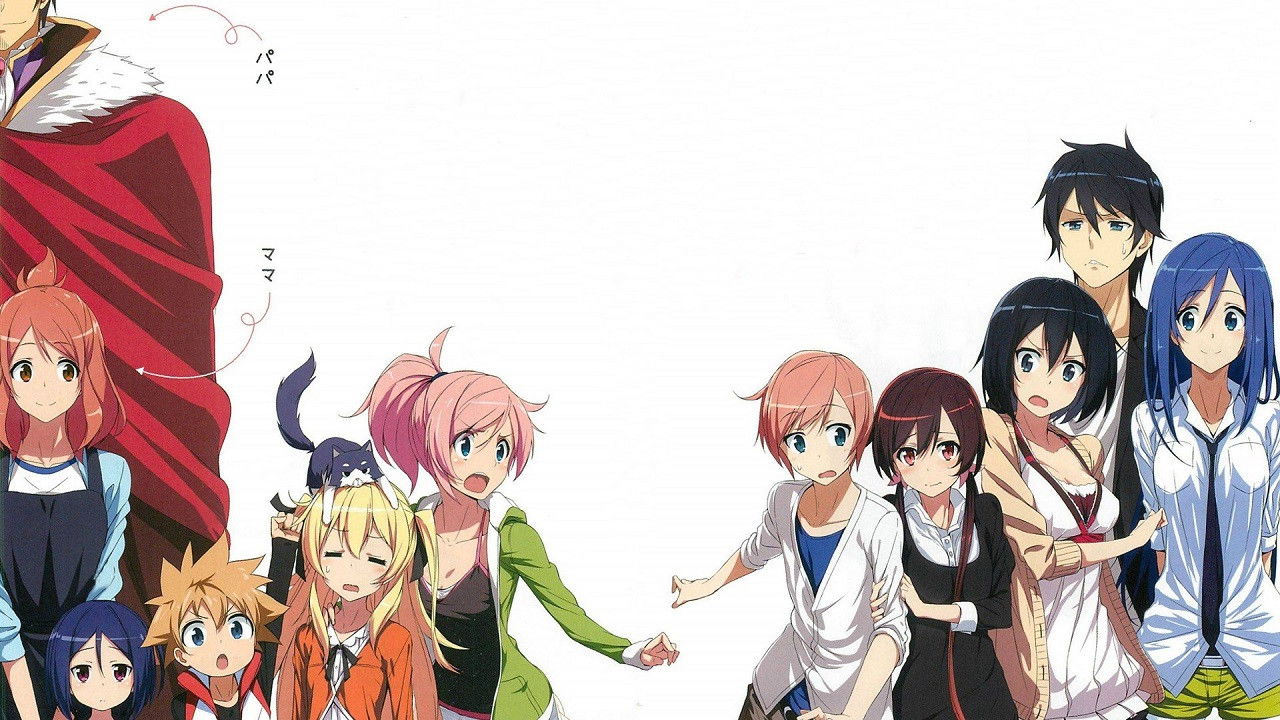 Castle Town Dandelion backdrop