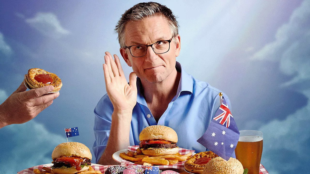 Australia's Health Revolution with Dr Michael Mosley backdrop