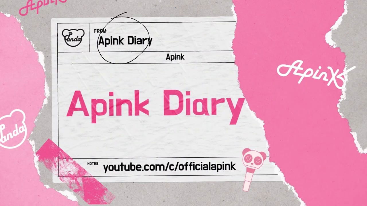 Apink Diary backdrop