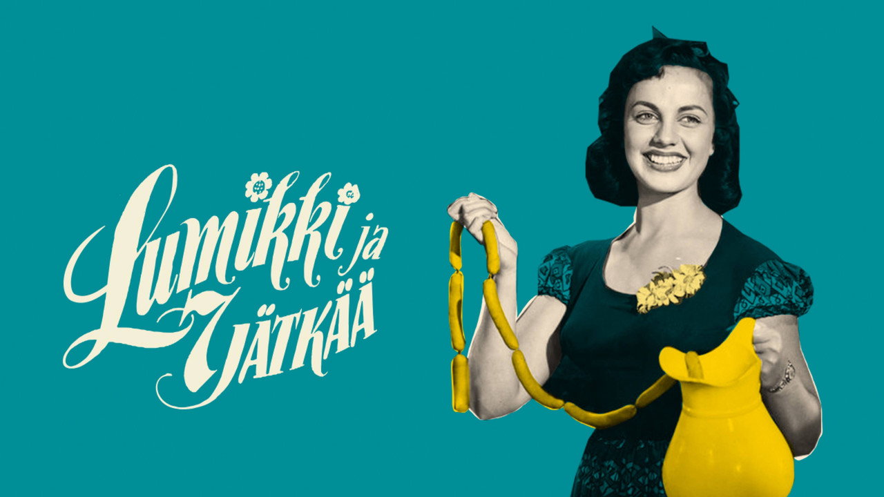 Lumikki ja 7 jätkää backdrop