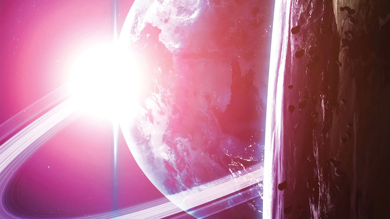 Aliens and Origins backdrop