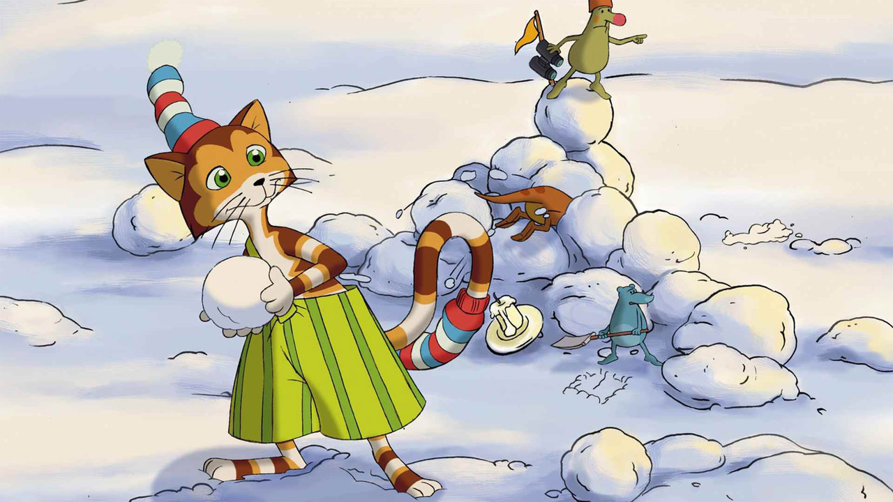 Pettson & Findus: The Santa Machine backdrop