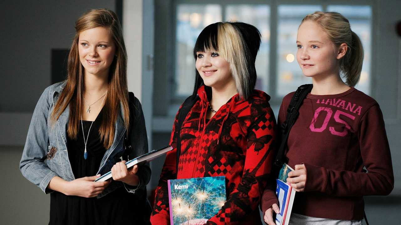 Guds tre flickor backdrop