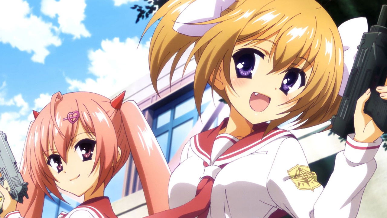 Aria the Scarlet Ammo AA backdrop