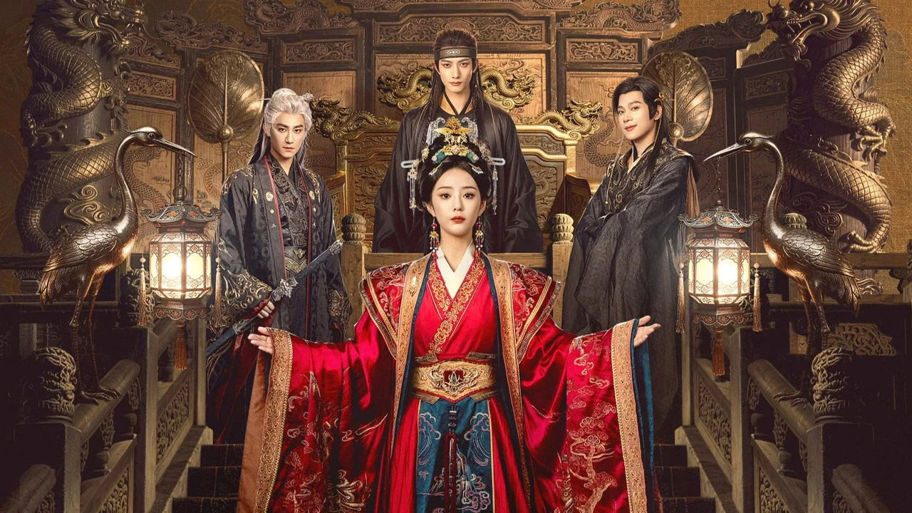 A Queen Reborn backdrop