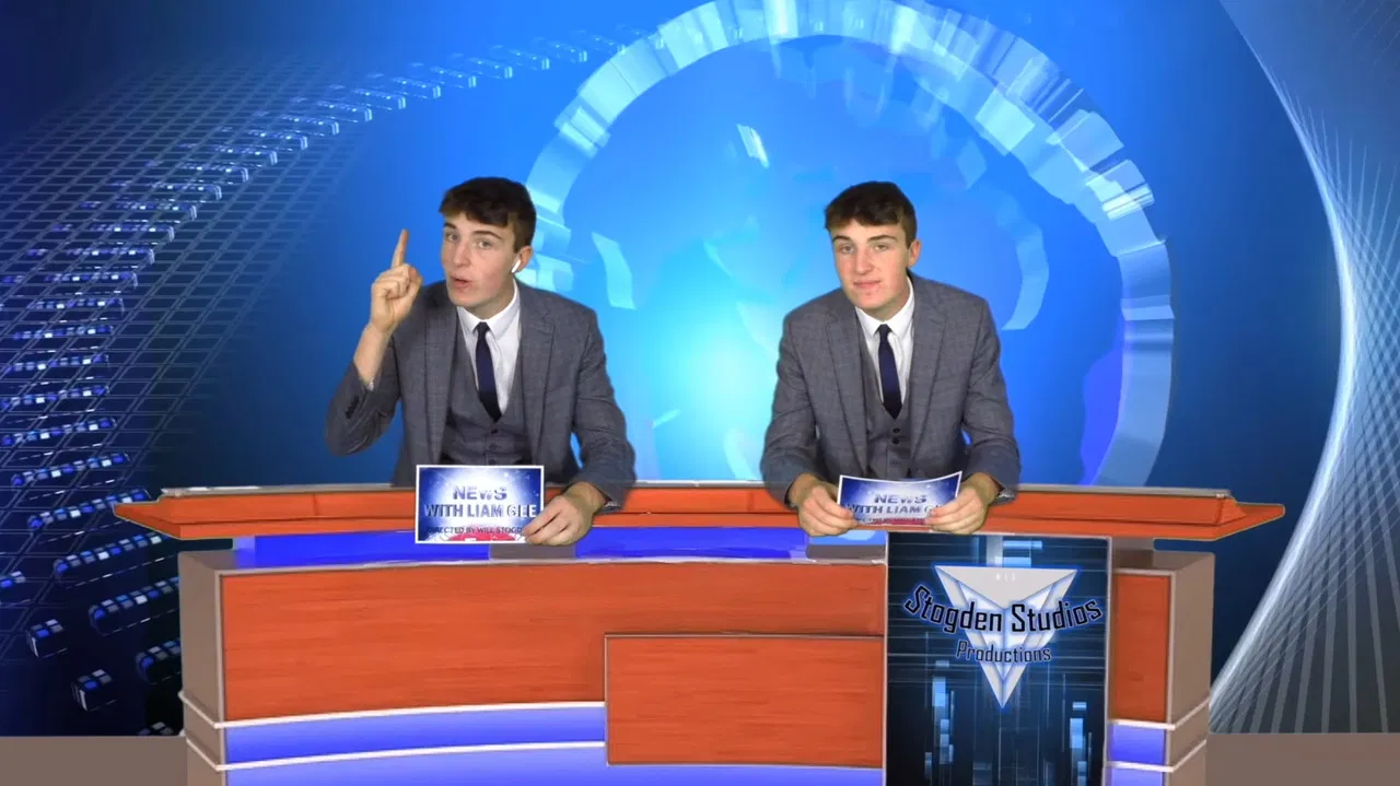 News with Liam Gee: The Final Report backdrop