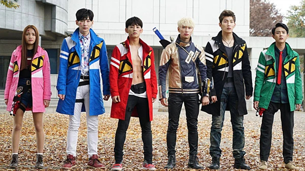 Power Rangers Dino Force Brave backdrop