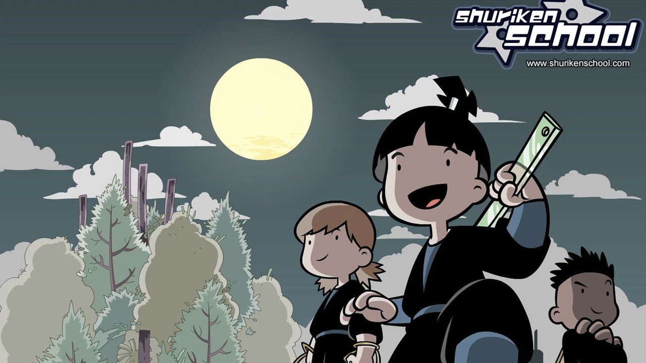 Shuriken School backdrop