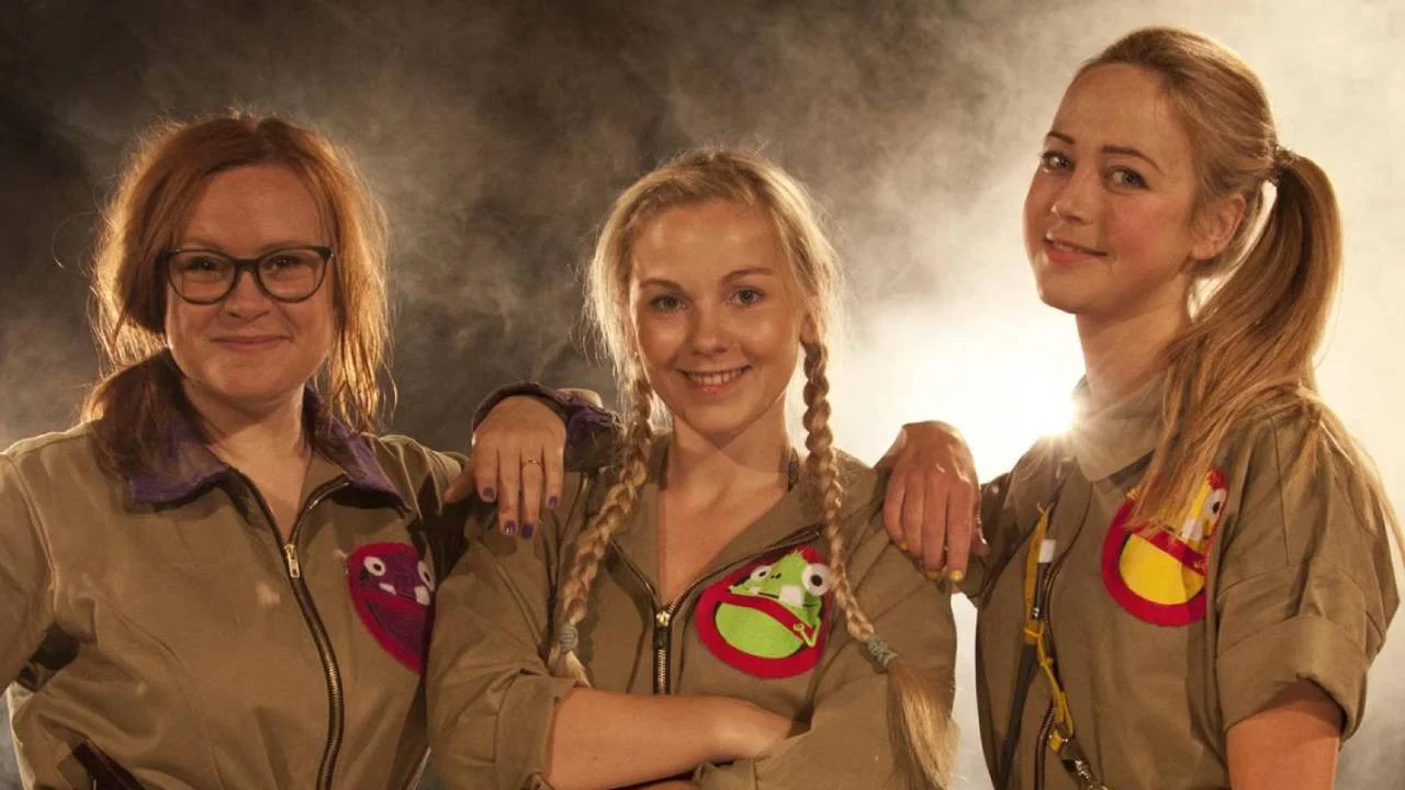 Monster Buster backdrop