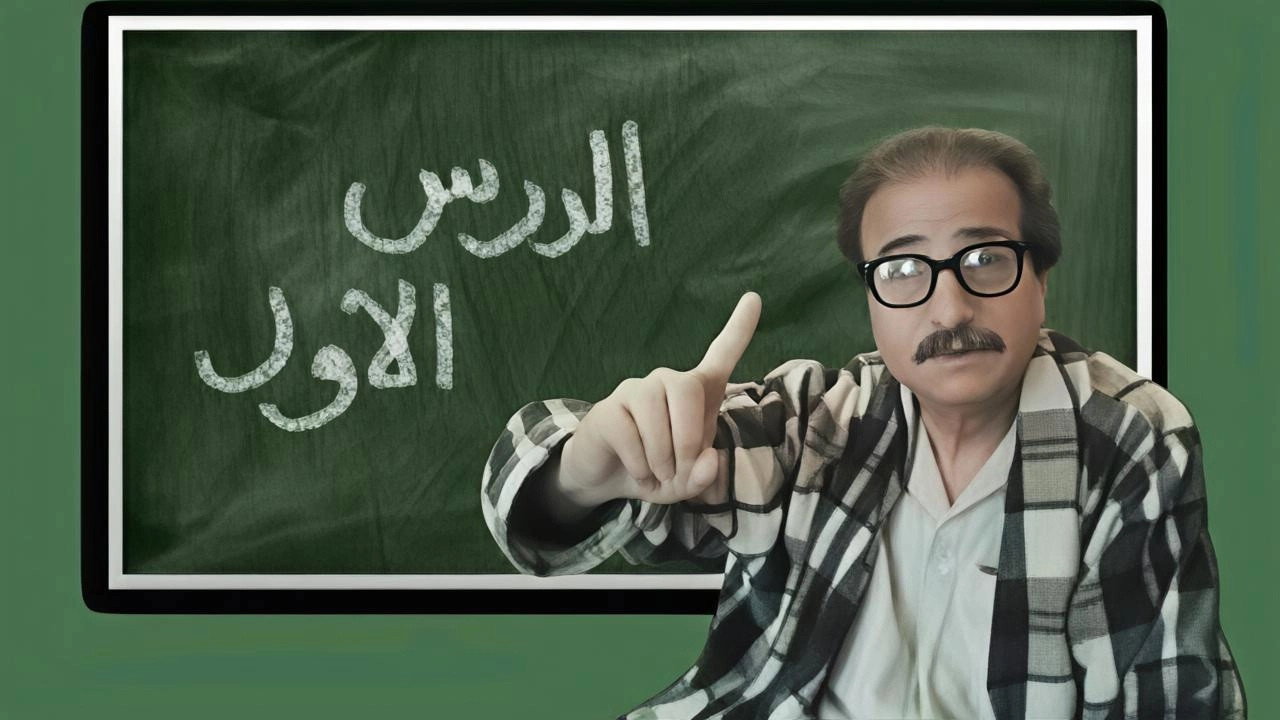 The first lesson backdrop