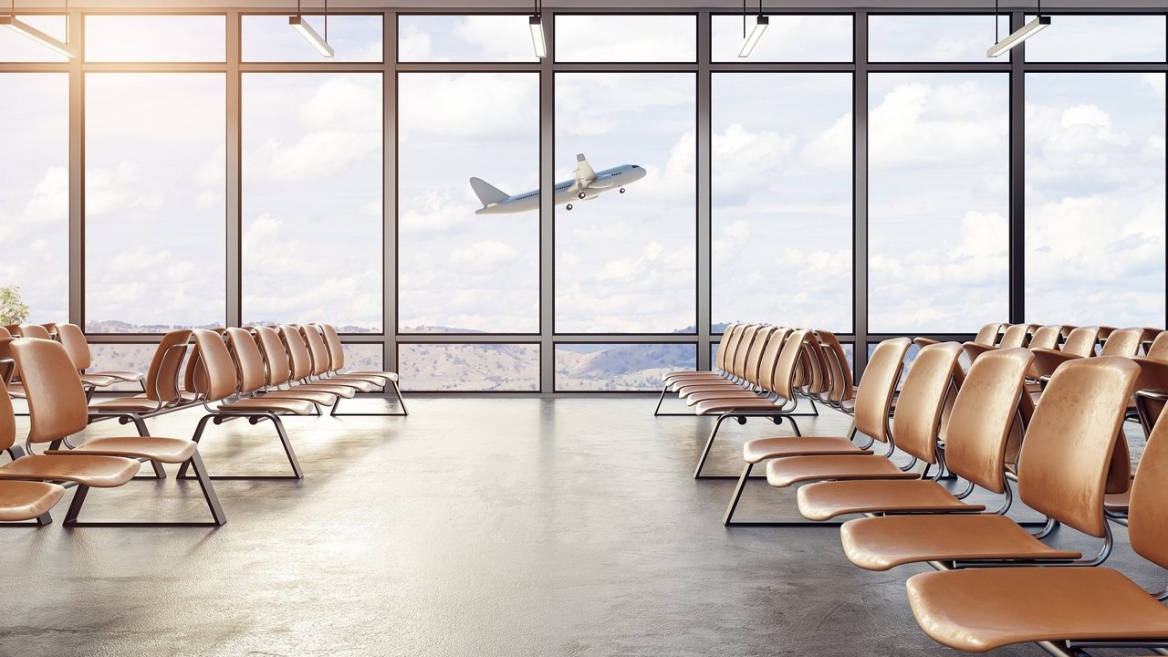 New York Super Airport backdrop