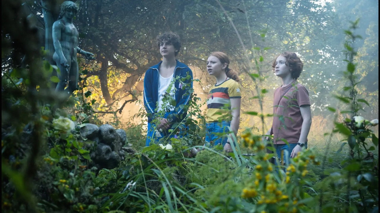 Tordyveln flyger i skymningen backdrop