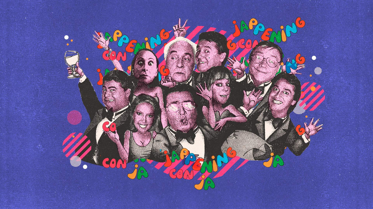 Jappening con ja backdrop