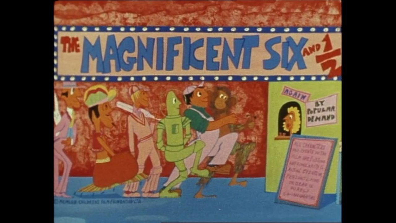 The Magnificent Six and 1/2 backdrop