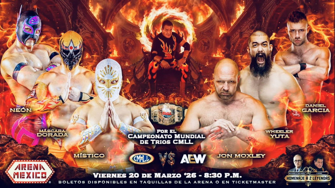 CMLL Homenaje a 2 Leyendas 2026 backdrop