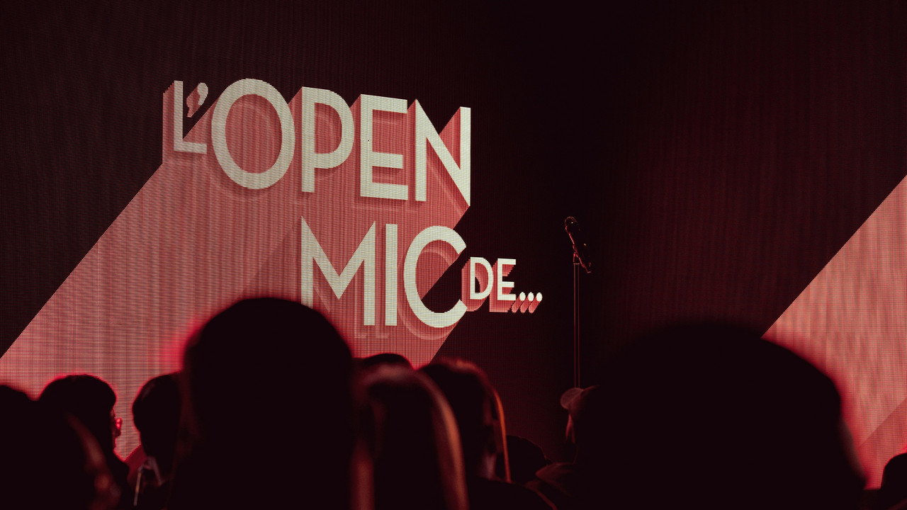 L'Open Mic de… backdrop