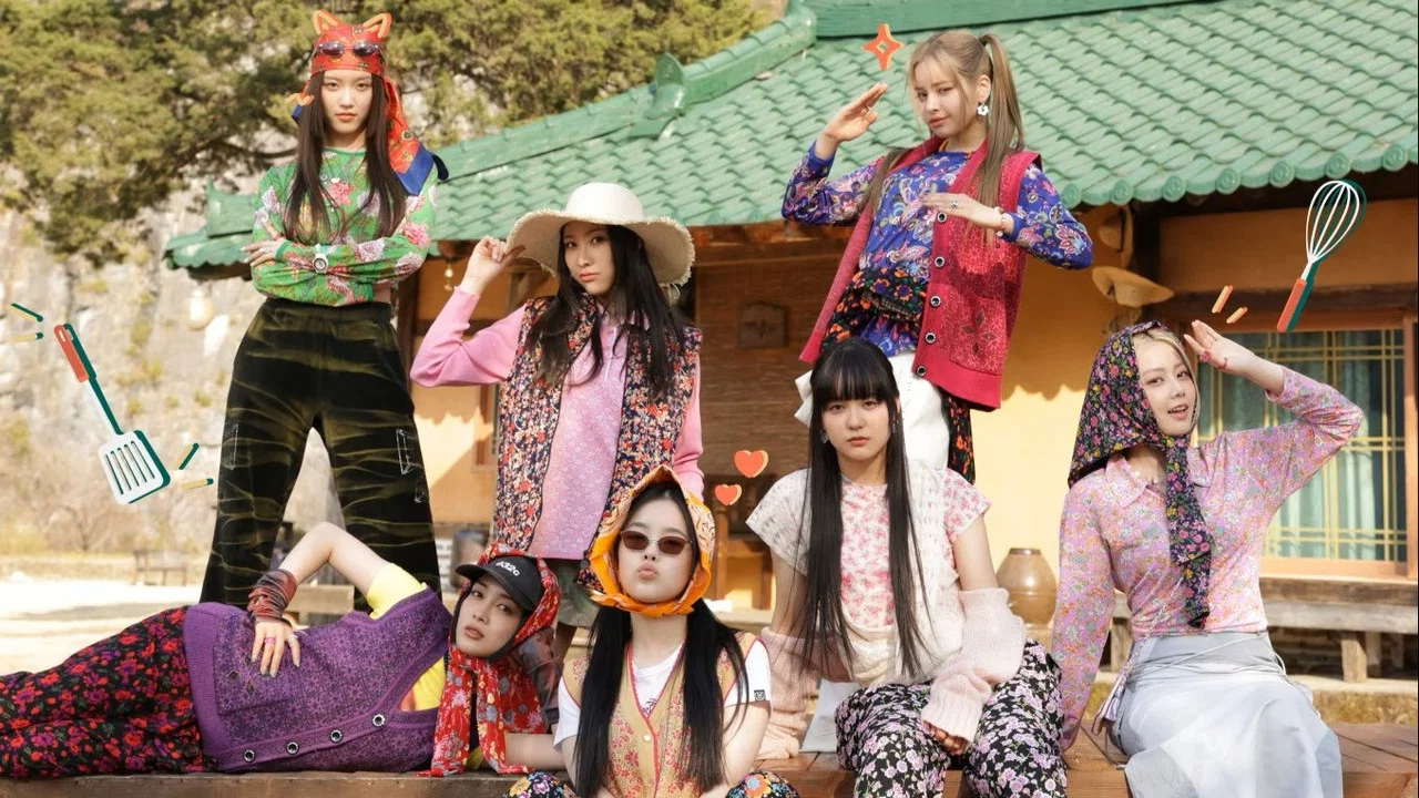 XG's Three Meals a Day backdrop