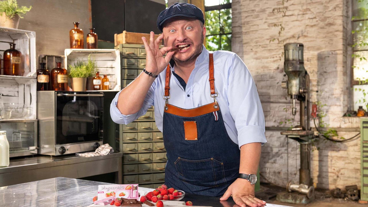 Lege packt aus backdrop